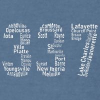 337 Lafayette Lake Charles Louisiana Acadiana Area Code Garment-Dyed Sweatshirt