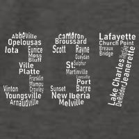 337 Lafayette Lake Charles Louisiana Acadiana Area Code Vector Backpack