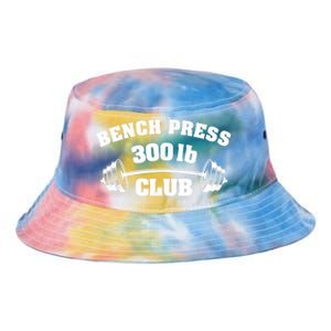 300 Lbs Pound Bench Press Club Gym Weightlifting Powerlift Tie Dye Newport Bucket Hat