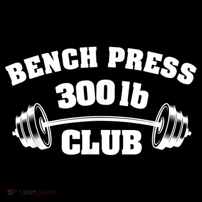 300 Lbs Pound Bench Press Club Gym Weightlifting Powerlift Baby Bodysuit