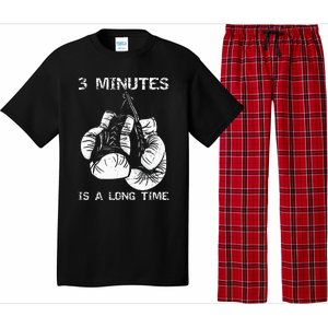 3 Minutes Is A Long Time Funny Boxing Pajama Set