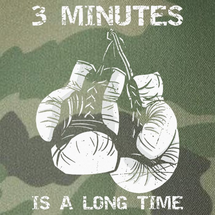 3 Minutes Is A Long Time Funny Boxing Legacy Tie Dye Trucker Hat