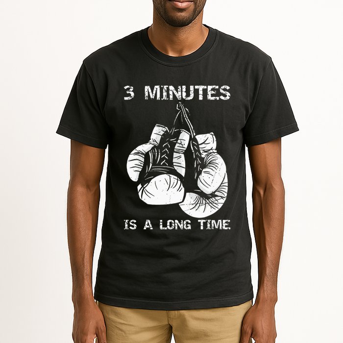 3 Minutes Is A Long Time Funny Boxing Tall T-Shirt