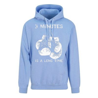 3 Minutes Is A Long Time Funny Boxing Unisex Surf Hoodie