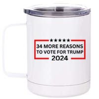 34 More Reasons To Vote For Trump 12 oz Stainless Steel Tumbler Cup