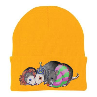 3 Mischievous Rat Knit Cap Winter Beanie