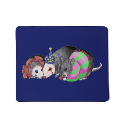 3 Mischievous Rat Mousepad