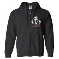 34 More Reasons To Vote For Trump Usa Flag 4th Of July Full Zip Hoodie