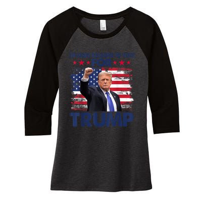 34 More Reasons To Vote For Trump Convicted Felon Trump 2024 Women's Tri-Blend 3/4-Sleeve Raglan Shirt