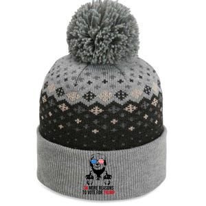 34 More Reasons To Vote For Trump Funny Election The Baniff Cuffed Pom Beanie