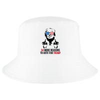 34 More Reasons To Vote For Trump Funny Election Cool Comfort Performance Bucket Hat