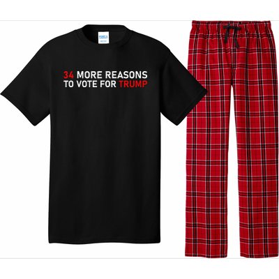 34 More Reasons To Vote For Trump Pajama Set