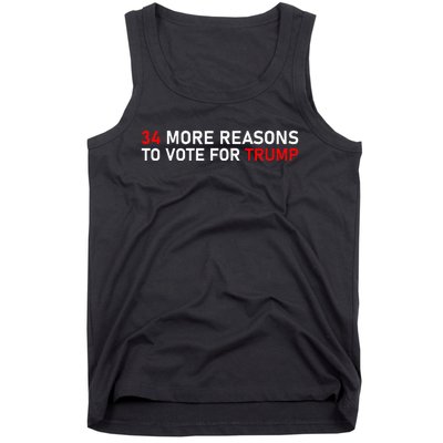 34 More Reasons To Vote For Trump Tank Top