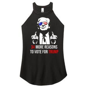 34 More Reasons To Vote For Trump Women's Perfect Tri Rocker Tank