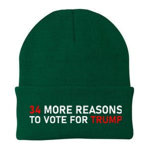 34 More Reasons To Vote For Trump Knit Cap Winter Beanie