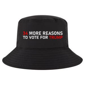 34 More Reasons To Vote For Trump Cool Comfort Performance Bucket Hat