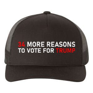 34 More Reasons To Vote For Trump Yupoong Adult 5-Panel Trucker Hat