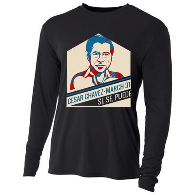 31 March Si Se Puede I Cesar Chavez Day Cooling Performance Long Sleeve Crew