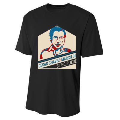 31 March Si Se Puede I Cesar Chavez Day Performance Sprint T-Shirt