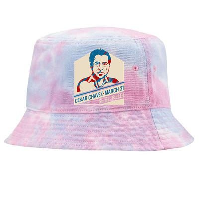 31 March Si Se Puede I Cesar Chavez Day Tie-Dyed Bucket Hat