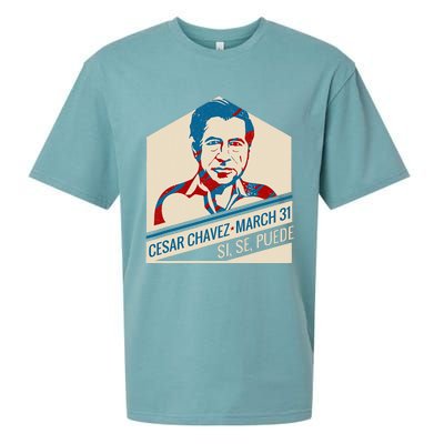 31 March Si Se Puede I Cesar Chavez Day Sueded Cloud Jersey T-Shirt