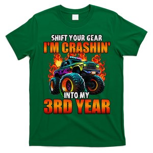 3rd Monster Truck Birthday Party Birthday T-Shirt