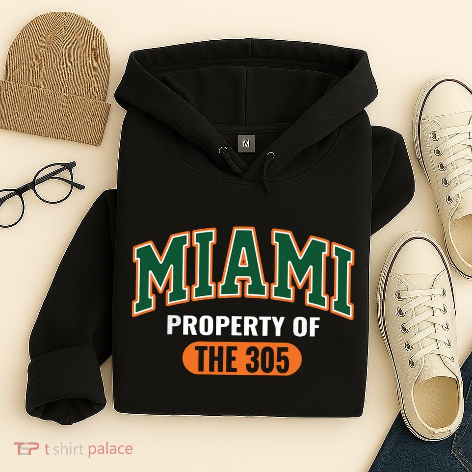 305 Miami Vibes Urban Style Miami Beach Hoodie
