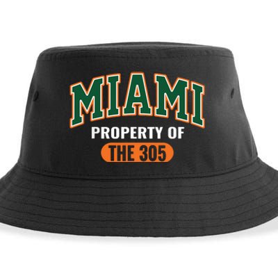 305 Miami Vibes Urban Style Miami Beach Sustainable Bucket Hat