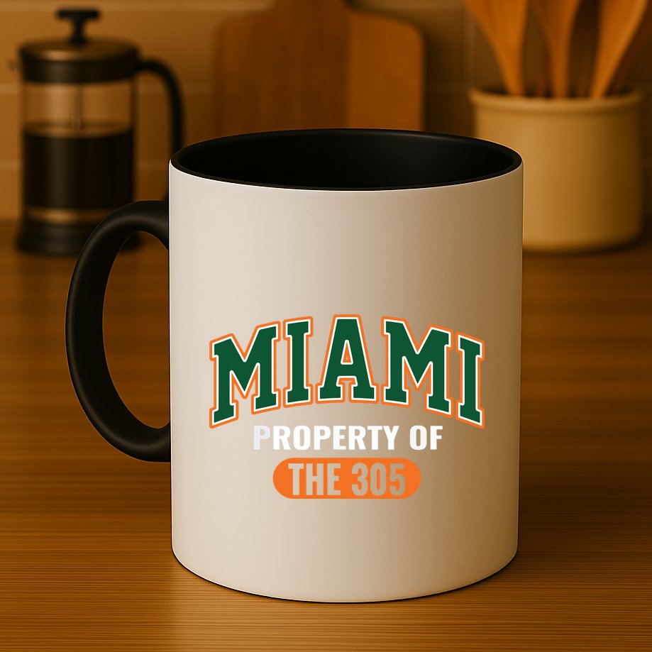305 Miami Vibes Urban Style Miami Beach Mug