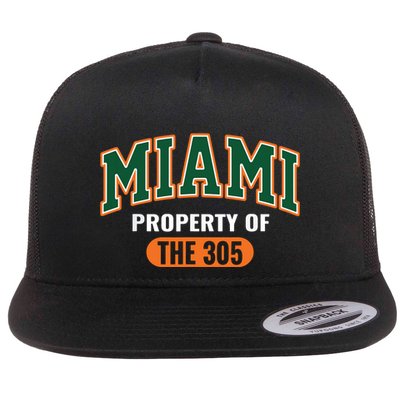 305 Miami Vibes Urban Style Miami Beach Flatbill Hat