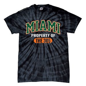 305 Miami Vibes Urban Style Miami Beach Tie-Dye T-Shirt