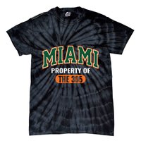 305 Miami Vibes Urban Style Miami Beach Tie-Dye T-Shirt