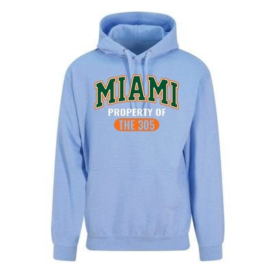 305 Miami Vibes Urban Style Miami Beach Graphic Design Unisex Surf Hoodie