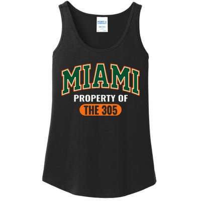 305 Miami Vibes Urban Style Miami Beach Ladies Essential Tank