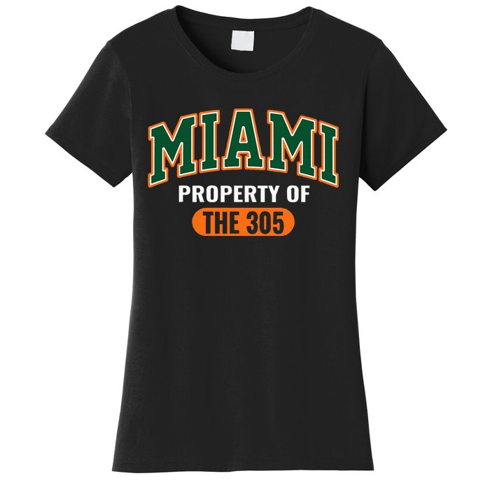 305 Miami Vibes Urban Style Miami Beach Women's T-Shirt