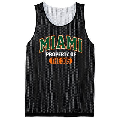 305 Miami Vibes Urban Style Miami Beach Graphic Design Mesh Reversible Basketball Jersey Tank