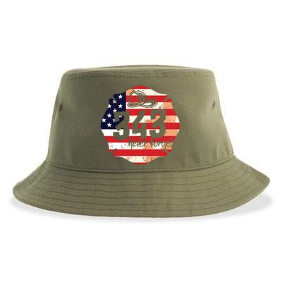 343 Never Forget Sustainable Bucket Hat