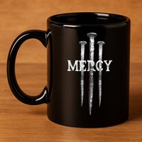 3 Nails Mercy Jesus S Christian 11oz C Handle Ceramic Mug