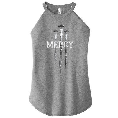 3 Nails Mercy Jesus S Christian Women’s Perfect Tri Rocker Tank