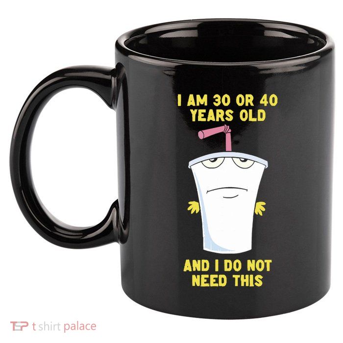 30 Or 40 (Remix) 11oz C Handle Ceramic Mug