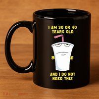 30 Or 40 (Remix) 11oz C Handle Ceramic Mug