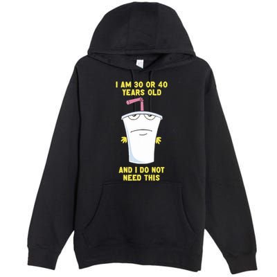 30 Or 40 (Remix) Premium Pullover Hoodie