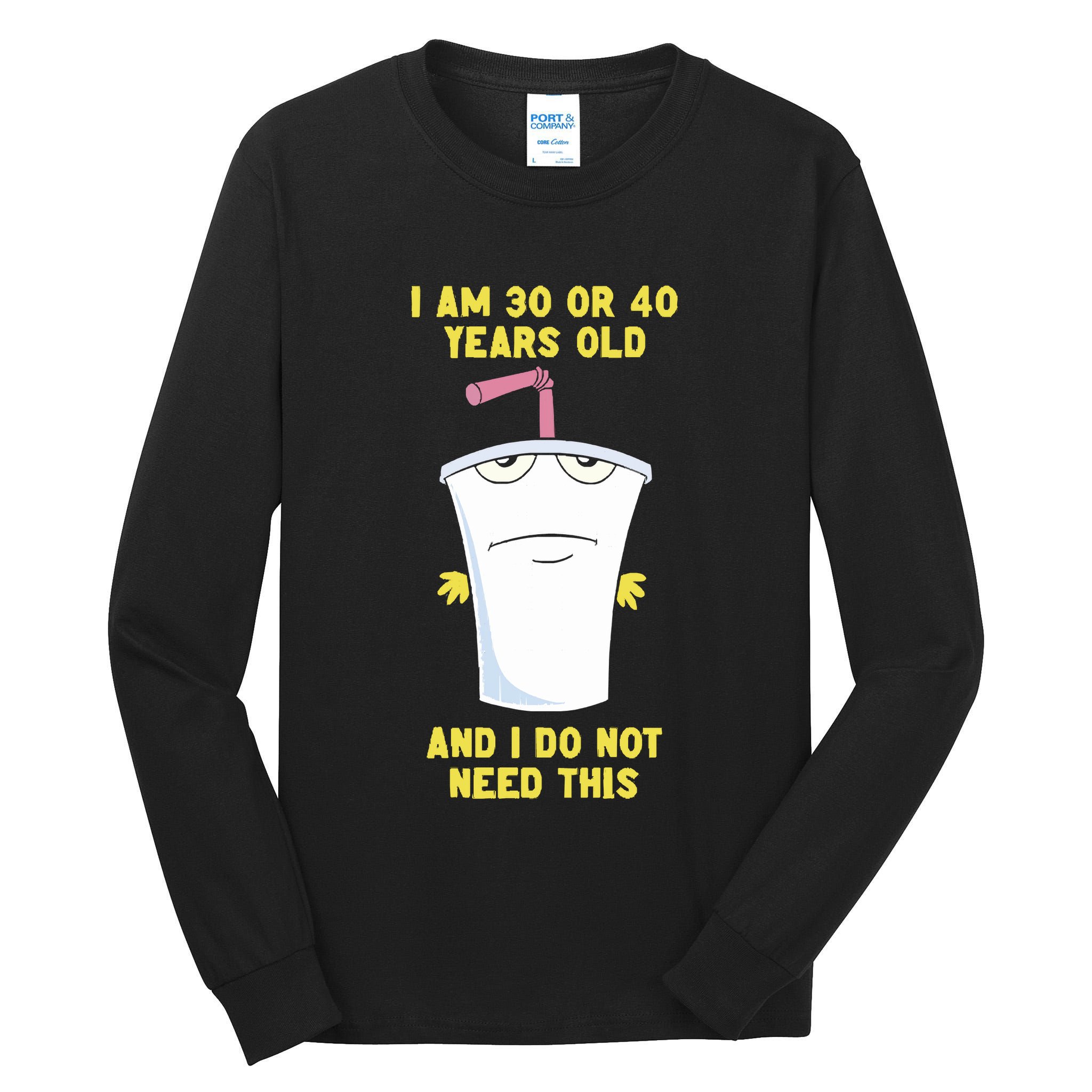30 Or 40 (Remix) Tall Long Sleeve T-Shirt