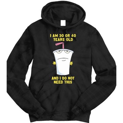 30 Or 40 (Remix) Tie Dye Hoodie
