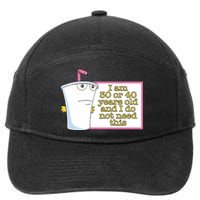 30 Or 40 7-Panel Snapback Hat