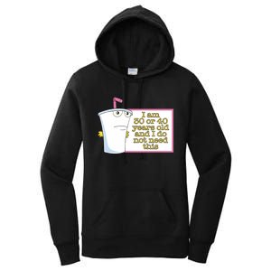 30 Or 40 Women's Pullover Hoodie