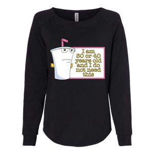 30 Or 40 Womens California Wash Sweatshirt