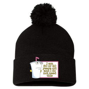 30 Or 40 Pom Pom 12in Knit Beanie