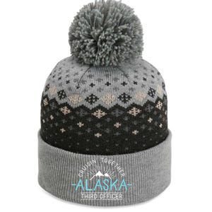 3Rd Officer Matching Family Friends And Group Alaska Cruise Gift The Baniff Cuffed Pom Beanie