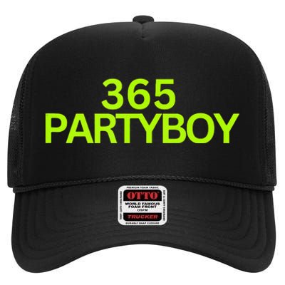 365 Party Boy High Crown Mesh Back Trucker Hat